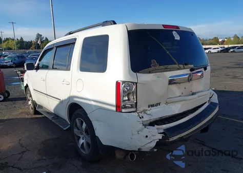 2013 Honda Pilot Touring from USA, damaged, VIN 5FNYF3H96DB023442